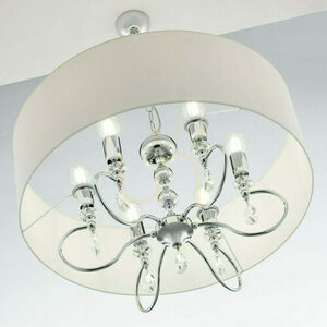 ELBA Chrome E27 pendant lamp JUPITER 10 ELBA Chrome E27 pendant lamp JUPITER small 10