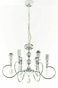 ELBA Chrome E27 pendant lamp JUPITER 14 ELBA Chrome E27 pendant lamp JUPITER small 14