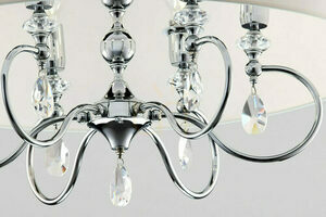 ELBA Chrome E27 pendant lamp JUPITER 7 ELBA Chrome E27 pendant lamp JUPITER small 7