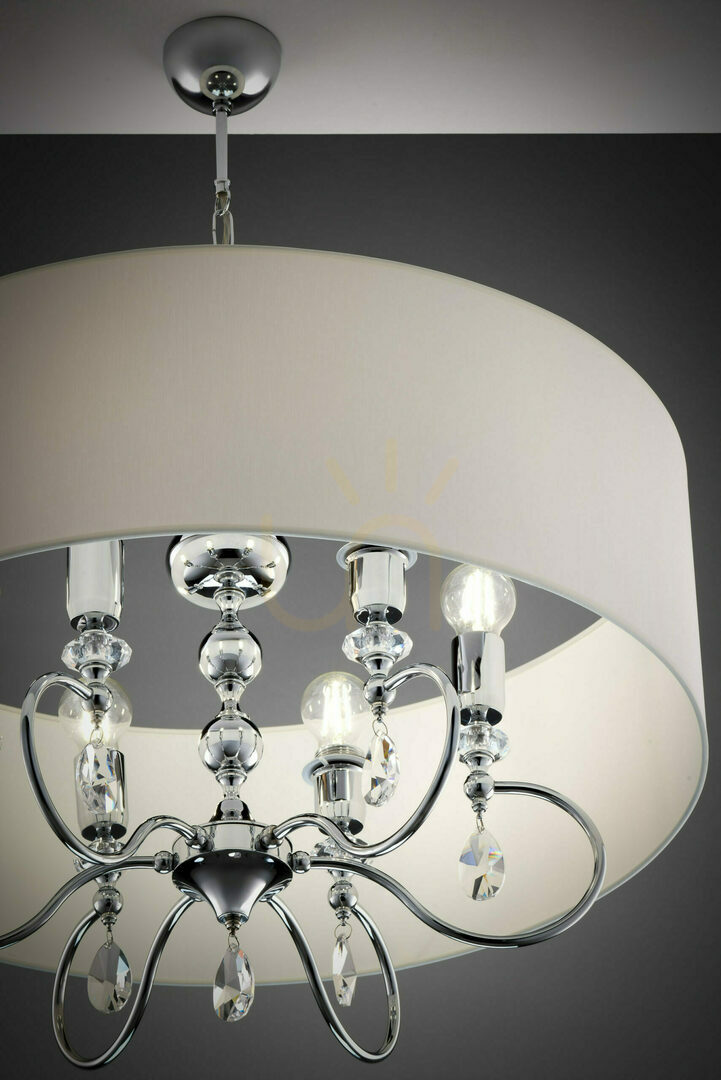 Display ELBA Chrome E27 pendant lamp JUPITER ELBA Chrome E27 pendant lamp JUPITER