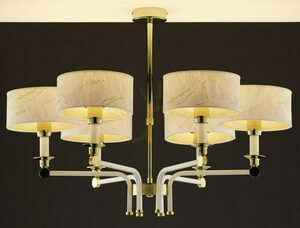 ABANDO Chandelier Gold E27 JUPITER small 11