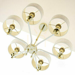 ABANDO Chandelier Gold E27 JUPITER small 12