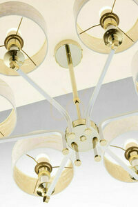 ABANDO Chandelier Gold E27 JUPITER small 14
