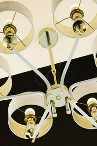 ABANDO Chandelier Gold E27 JUPITER small 15