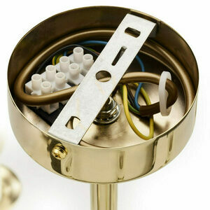 ABANDO Chandelier Gold E27 JUPITER small 17