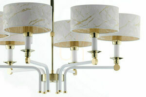 ABANDO Chandelier Gold E27 JUPITER small 9