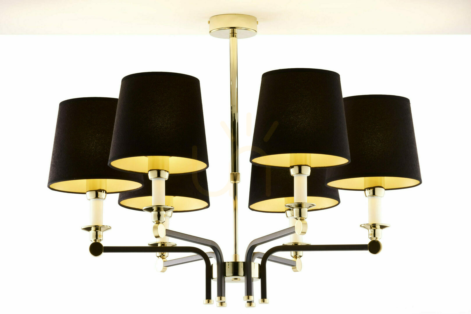 View ABANDO Chandelier Gold E27 JUPITER ABANDO Chandelier Gold E27 JUPITER