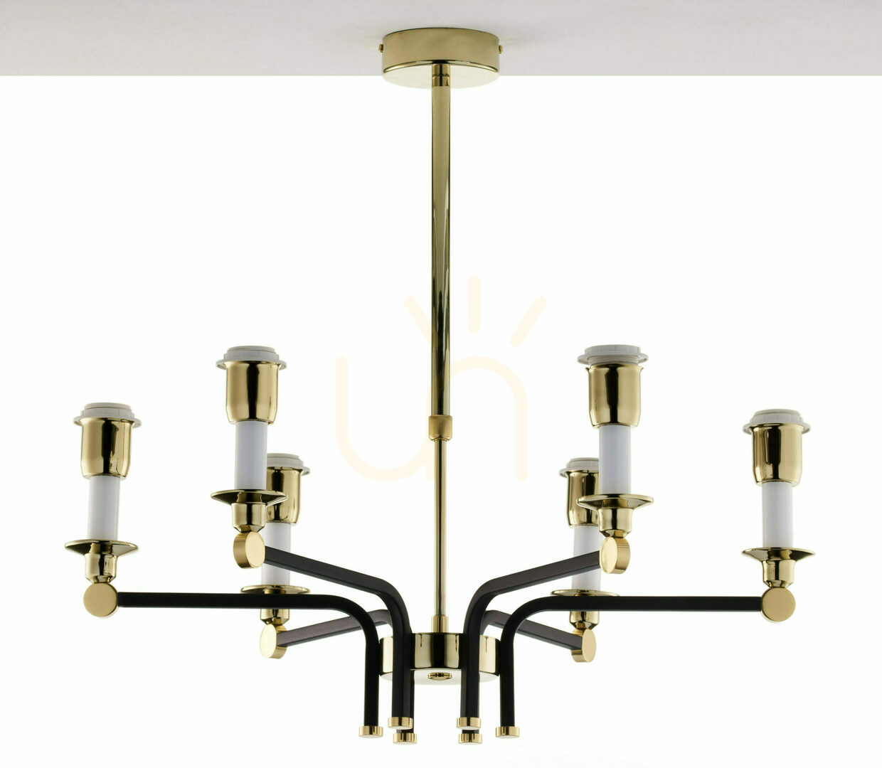 Display ABANDO Chandelier Gold E27 JUPITER ABANDO Chandelier Gold E27 JUPITER