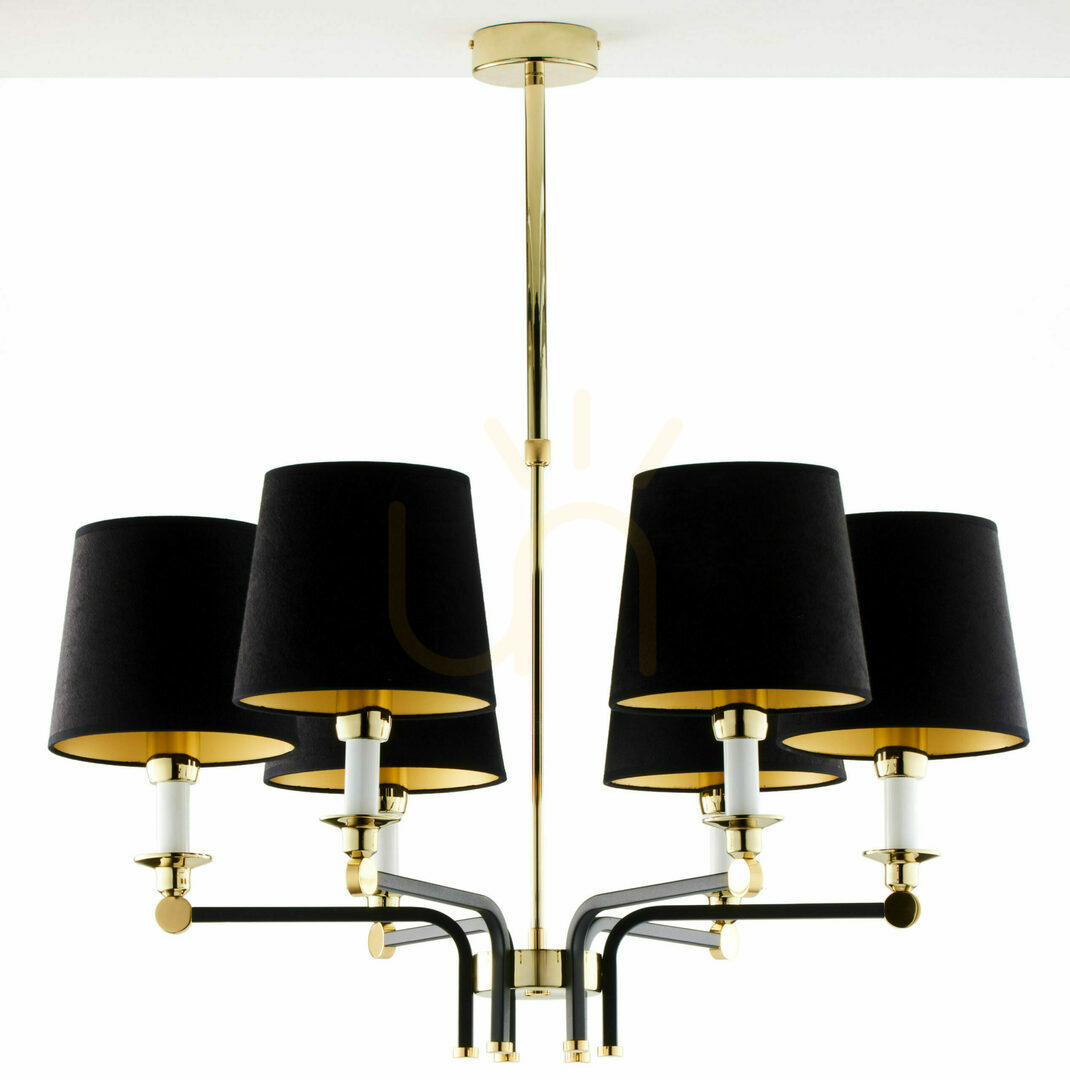 Display ABANDO Chandelier Gold E27 JUPITER ABANDO Chandelier Gold E27 JUPITER