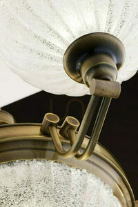 CARMEN Brass E27 chandelier JUPITER small 4