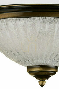 CARMEN Brass E27 ceiling lamps JUPITER small 7