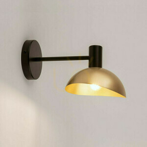 Wall Light Sigma Artis Black Gold E14 10W SKU 40570 small 1