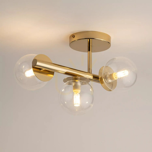 Check Plafon Sigma Avola 3 gold transparent G9 40802