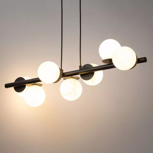 Sigma AVOLA 7-Light Black White Pendant Lamp 40788 1 Sigma AVOLA 7-Light Black White Pendant Lamp 40788 small 1