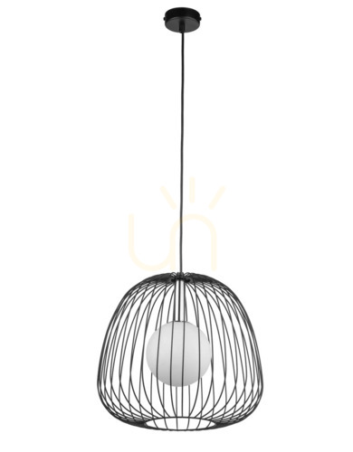 Check Sigma Bell 1 M Black Pendant Lamp 40723