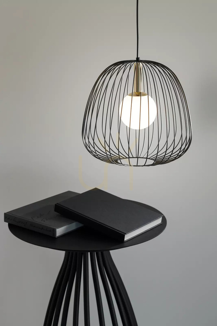 Sigma BELL 1 M Black Gold Pendant Light 33 cm 40727