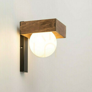 Wall Lamp Sigma Bloom Black Brown Glass G9 12W 33666 small 1