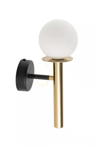 Sigma DAISY Wall Lamp Black Gold White Glass G9 12W 40773 0 Sigma DAISY Wall Lamp Black Gold White Glass G9 12W 40773 small 0
