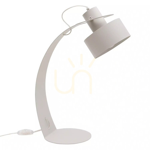 Check Office Lamp Sigma RIF Grey Beige E27 Steel 52 cm 41444