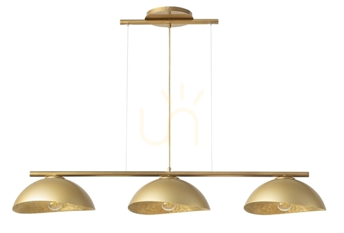 Check Pendant Light Sigma Solar 3 Gold E27 Adjustable 40576