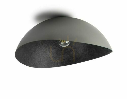 Check Plafond Sigma Solaris silver black 33 cm E27 40625