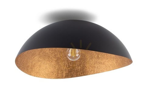Check Plafon Sigma Solaris czarny miedziany E27 48 cm 40605