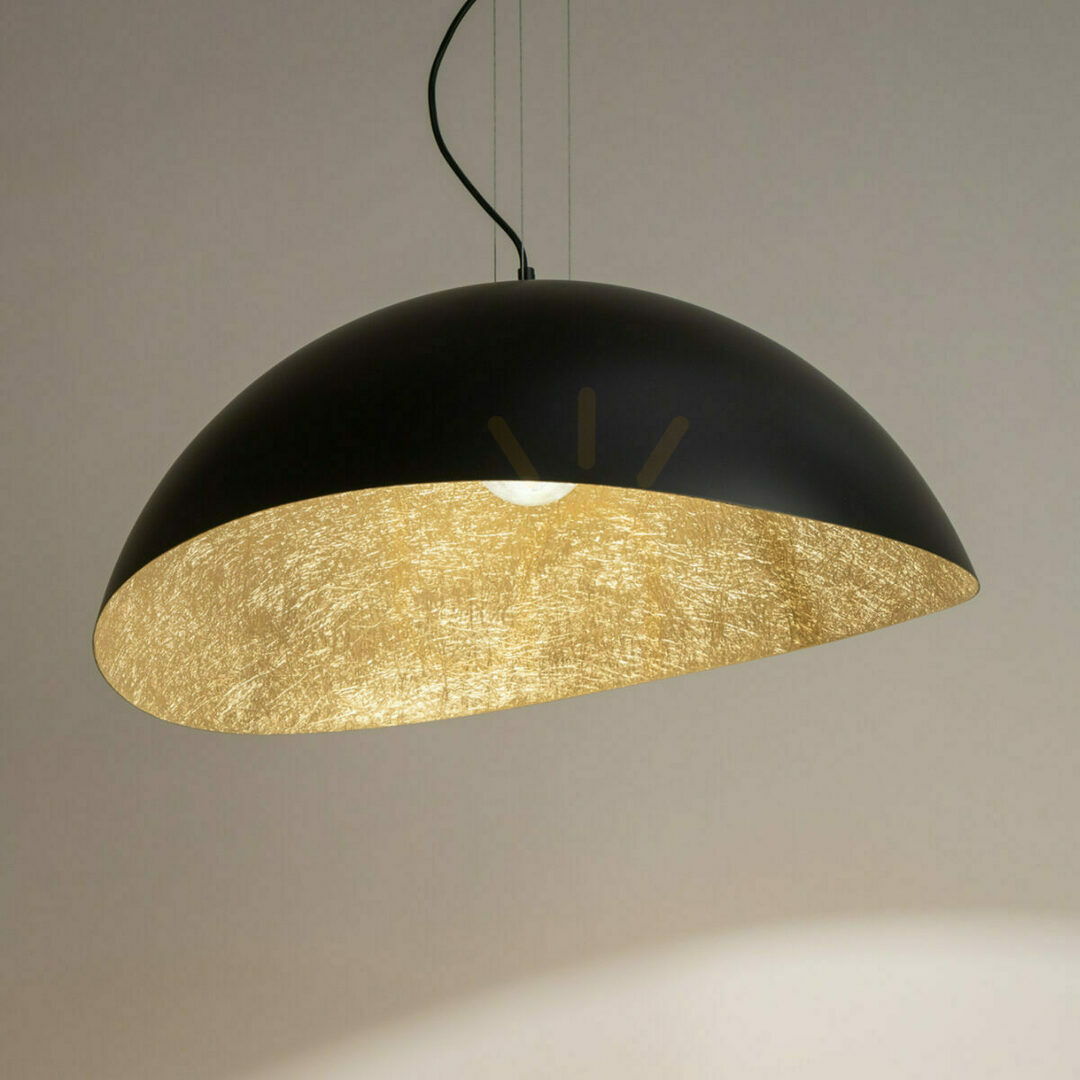 View Pendant Lamp Sigma Solaris M Black Gold E27 40601 Pendant Lamp Sigma Solaris M Black Gold E27 40601