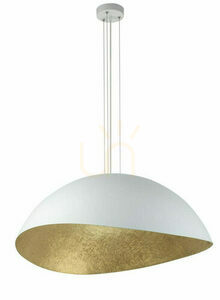 Solaris Sigma Pendant Light White Gold E27 47 cm 40615 small 0