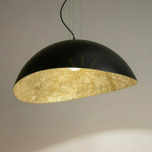 Solaris Pendant Light Sigma Black Gold E27 40602 small 1