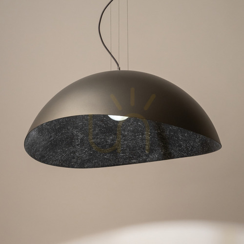 Check Solaris Pendant Light Sigma Silver/Black E27 40630