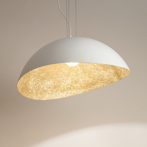 Pendant Light Sigma Solaris XL White Gold E27 40617 small 1