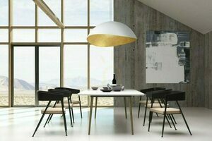 Pendant Light Sigma Solaris XL White Gold E27 40617 small 2