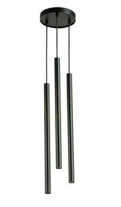 Pendant Lamp Sigma Sopel 3-Light Black Steel SKU 33622 small 0