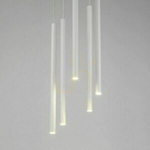 Pendant Light Sigma Sopel 5 White Steel 25 cm 33626 small 2