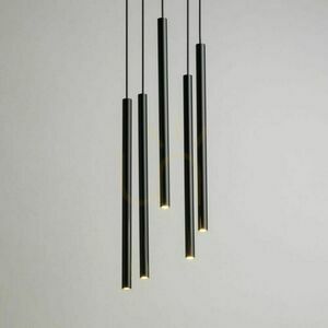Pendant Light Sigma Sopel 5 Black G9 Steel 33625 small 1