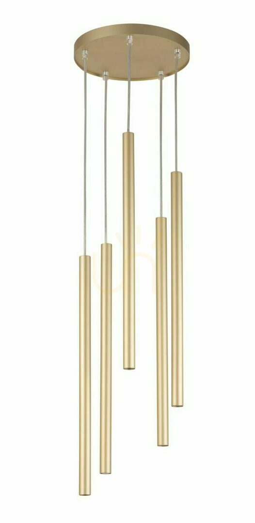 Pendant Light Sigma Sopel 5-Light Gold 33627
