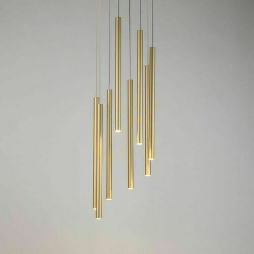 Check Pendant Light Sigma Sopel 8 Gold 30 cm 33630