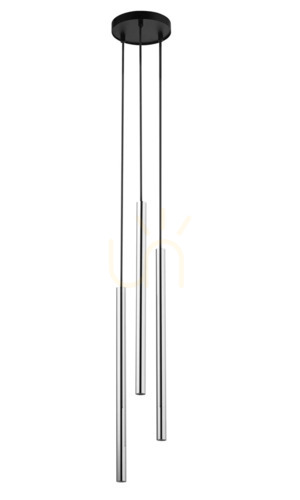 Check Pendant Light Sigma SOPEL LUX 3 Black/Silver G9 40731