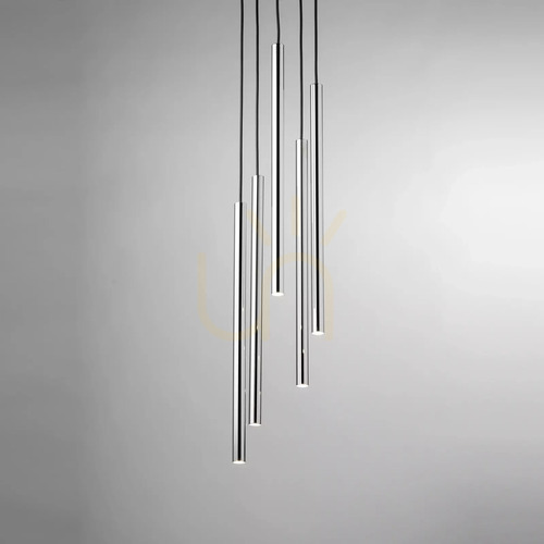 Check Sigma SOPEL LUX 5 Pendant Light Black Silver G9 SKU 40732