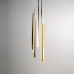 Pendant Light Sigma SOPEL LUX 5 Black/Gold G9 40739 small 1