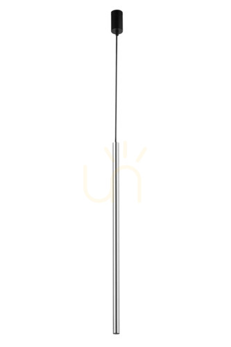 Check Sigma SOPEL LUX 1 Black Silver Pendant Light 40743