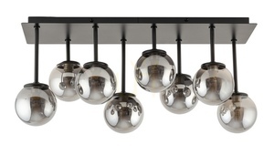 Plafond Sigma Tulia 8 Black Grey Glass G9 56 cm 33496 small 0