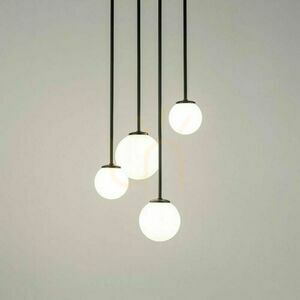 Plafond Sigma Tulia 4 Black White Glass G9 33503 1 Plafond Sigma Tulia 4 Black White Glass G9 33503 small 1