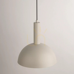 Pendant Light Sigma VITRUM M Grey Beige Metal E27 30 cm 40805 small 1