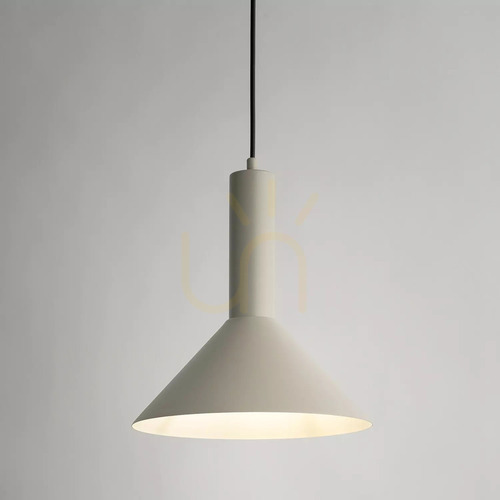 Check Pendant Light Sigma VITRUM Grey Beige Cone 26 cm E27 40806