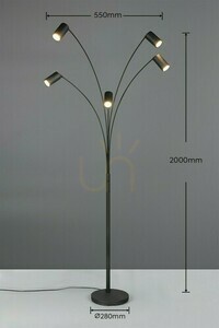 Trio VANTOS Floor Lamp DL532412400. small 1