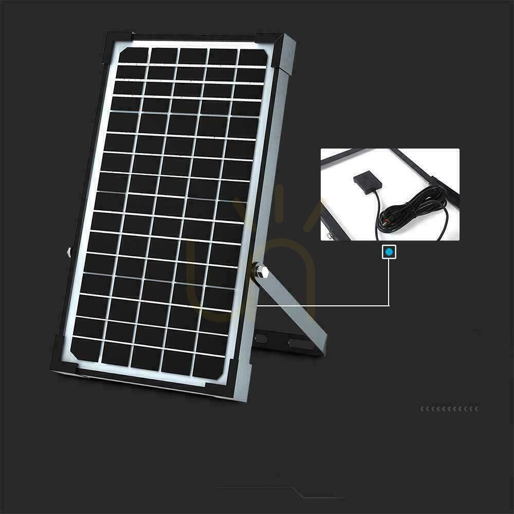 Show LED solar floodlight V-TAC 30W remote control auto timer motion sensor IP65 CCT VT-432CCT 4800lm LED solar floodlight V-TAC 30W remote control auto timer motion sensor IP65 CCT VT-432CCT 4800lm