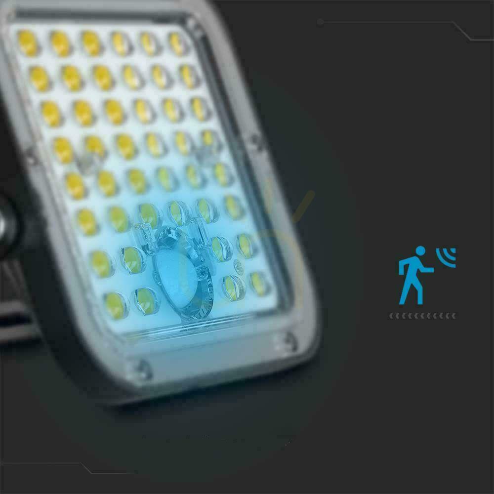 Show LED solar floodlight V-TAC 30W remote control auto timer motion sensor IP65 CCT VT-432CCT 4800lm LED solar floodlight V-TAC 30W remote control auto timer motion sensor IP65 CCT VT-432CCT 4800lm