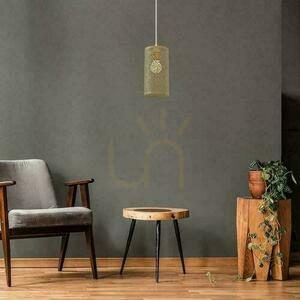 V-TAC suspended tube mesh luminaire champagne gold VT-7131-CG 5 year warranty small 2
