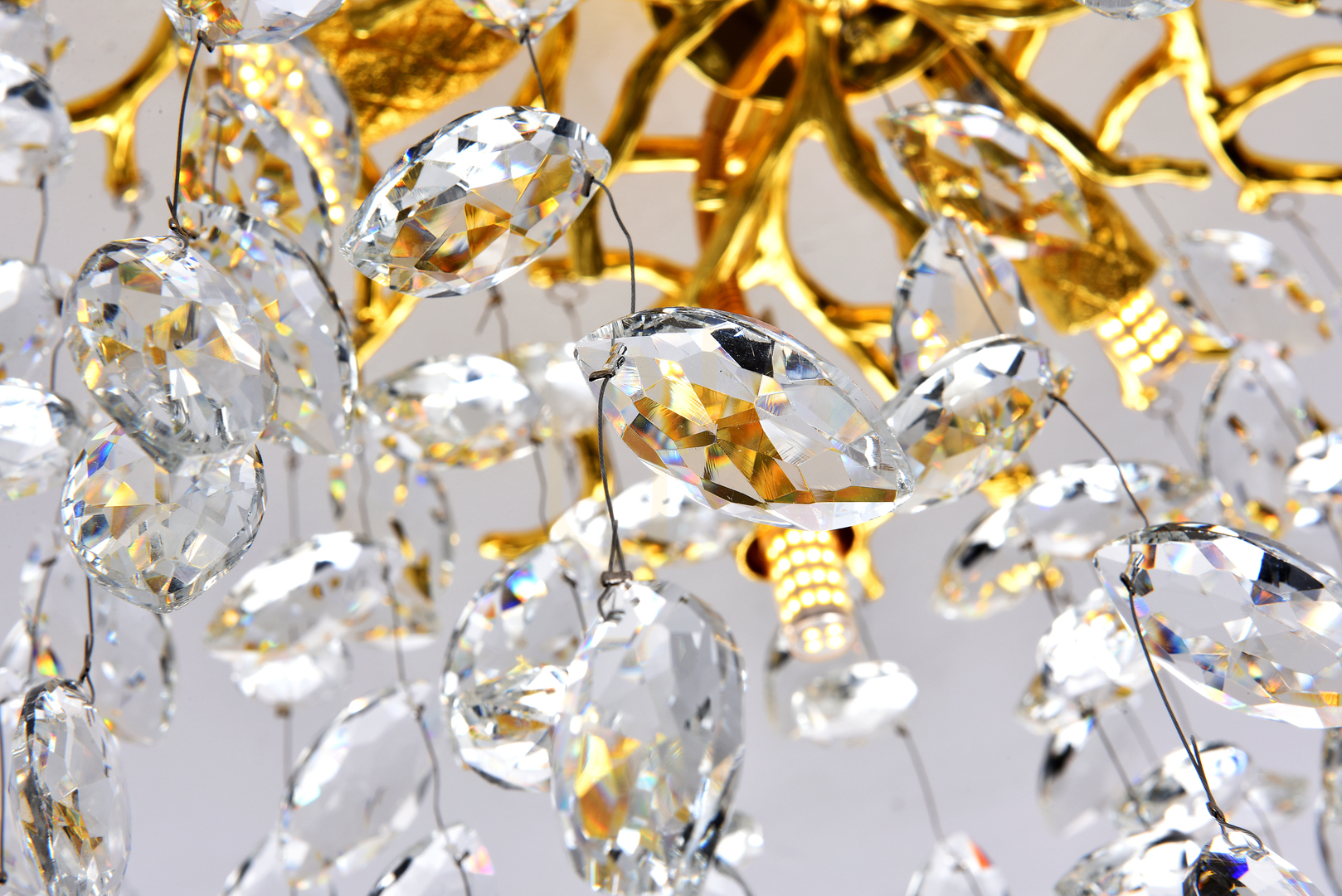 Display CINDY Pendant Lamp MX4115-6B-EGN-II Gold 6xG9. CINDY Pendant Lamp MX4115-6B-EGN-II Gold 6xG9.
